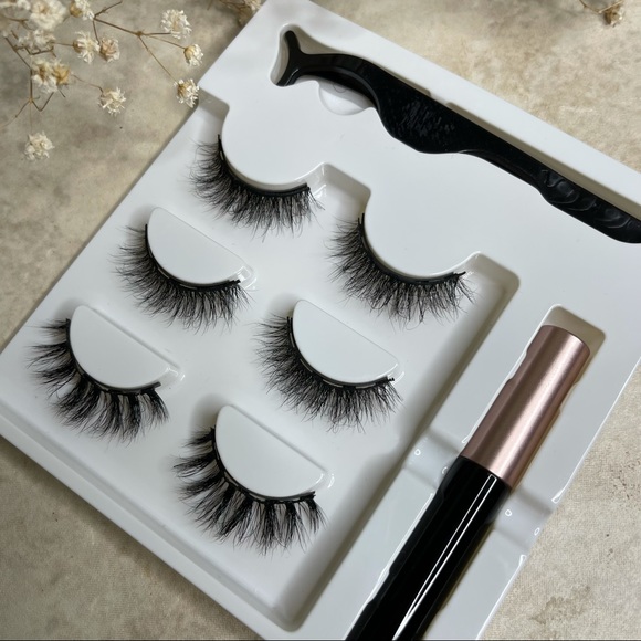 Short and classy magnetic eyelashes high quality - Picture 3 of 9